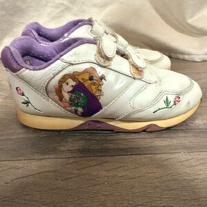 Disney Kids Sneakers with Belle and Beast in White and Purple
